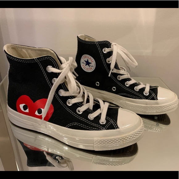 Converse Shoes Converse X Play Comme Des Garons Chuck 7 Hi Poshmark